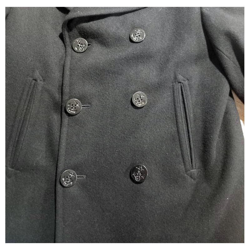 Vintage Original USN American Peacoat - Second...