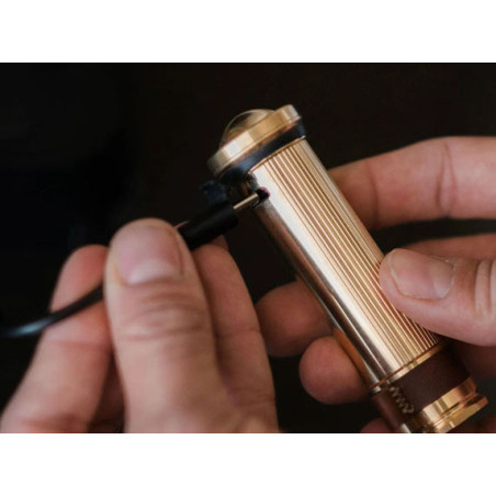 Mini Flashlight Brass - Barebones Living