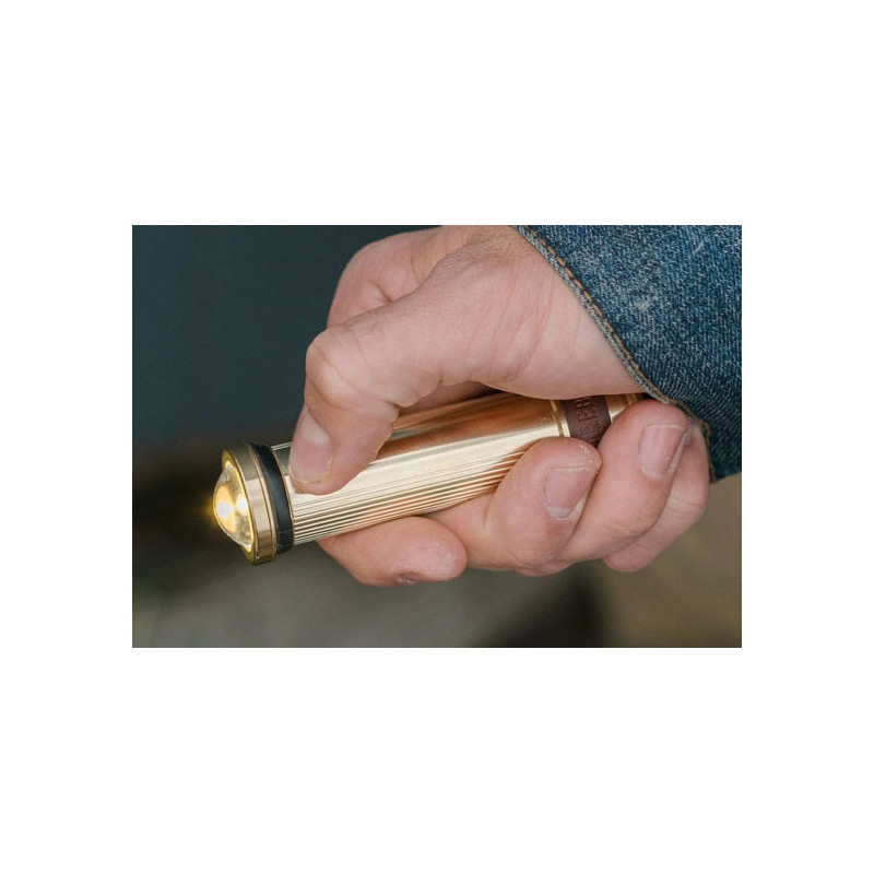 Mini Flashlight Brass - Barebones Living
