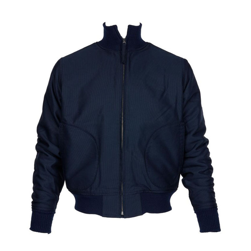 USN 1942 Deck Zip Jacket dark blue - Pike Brothers