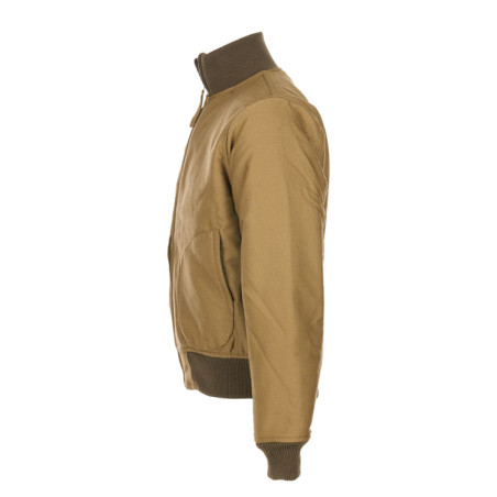 USN Deck Zipper 1944 NAF Flight Jacket Pacific Beige – Pike Brothers