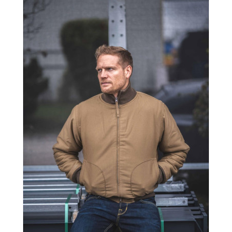 Blouson USN Deck Zipper 1944 NAF Flight Jacket Pacific beige – Pike Brothers