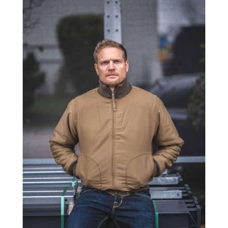 Blouson USN Deck Zipper 1944 NAF Flight Jacket Pacific beige – Pike Brothers