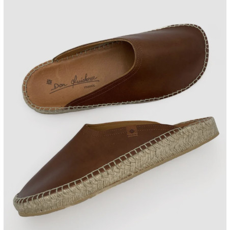Gabi Cognac Espadrille 100% French-Made - Don Quichosse