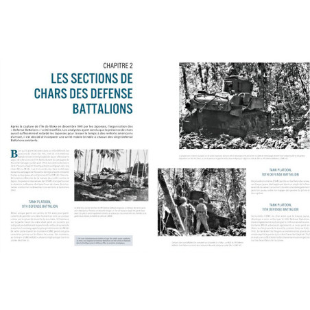 LES MARQUAGES DES CHARS DU MARINE CORPS DANS LE PACIFIQUE