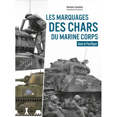 LES MARQUAGES DES CHARS DU MARINE CORPS DANS LE PACIFIQUE