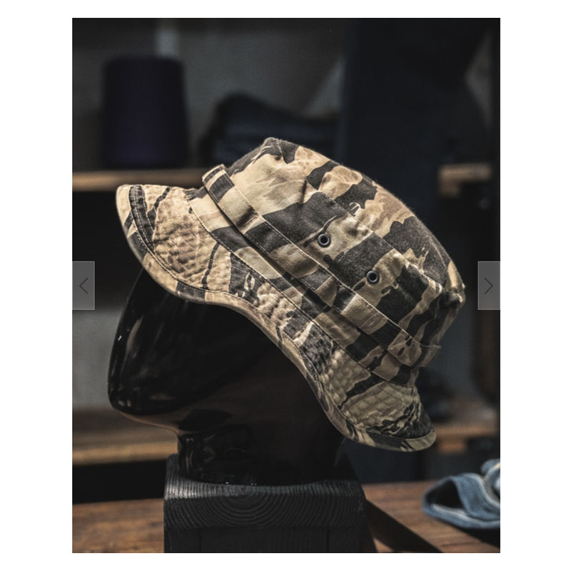 1966 Boonie Hat Tiger gold Bob Vietnam - Pike...