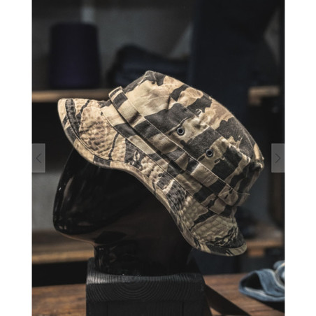 1966 Boonie Hat Tiger gold Bob Vietnam - Pike Brothers