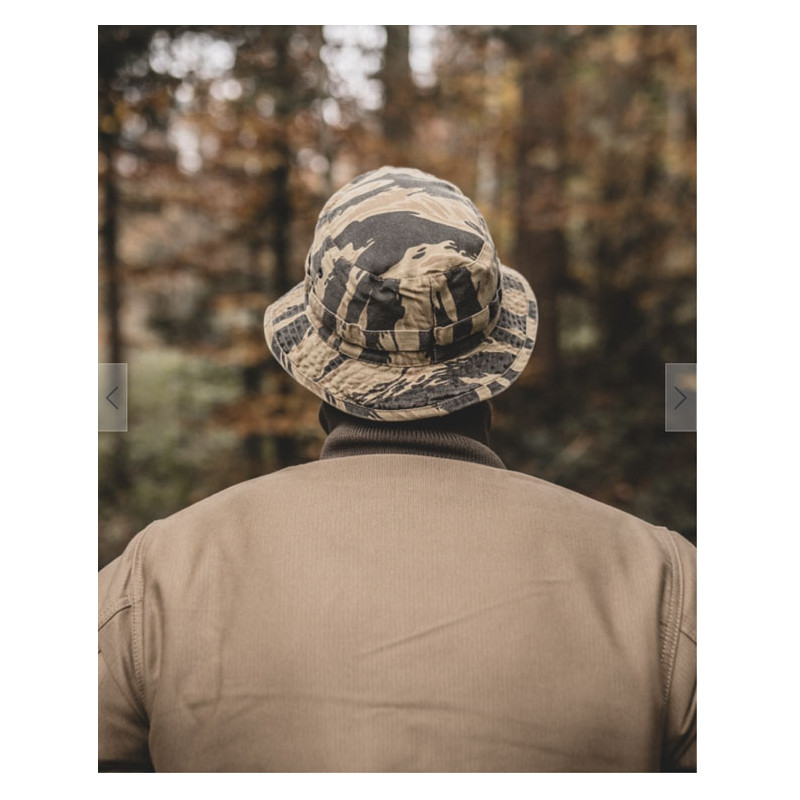 1966 Boonie Hat Tiger gold Bob Vietnam - Pike...