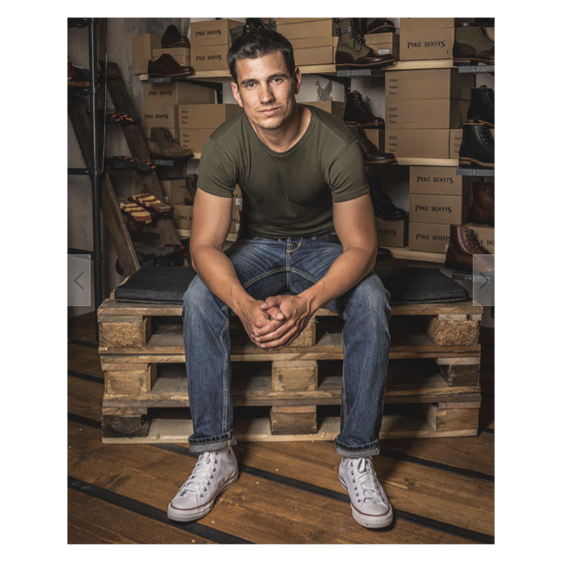 1958 Roamer Pant 15oz indigo 104 rinse - Pike...