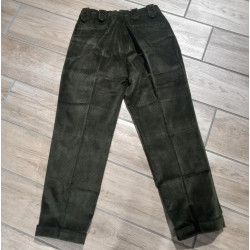Anatole Corduroy Trousers Olive - Fleurs de Bagne 2