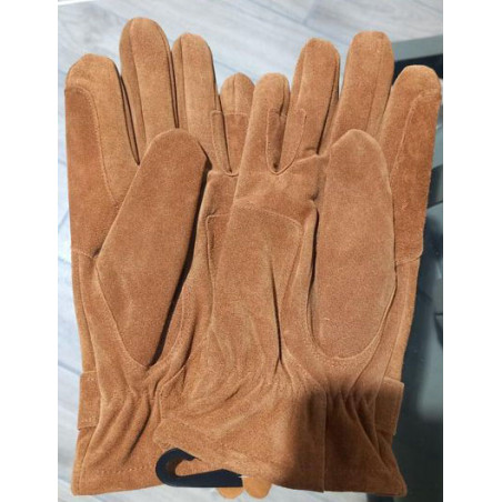 Gants Cowskin Cuir retourné Cognac - Stetson