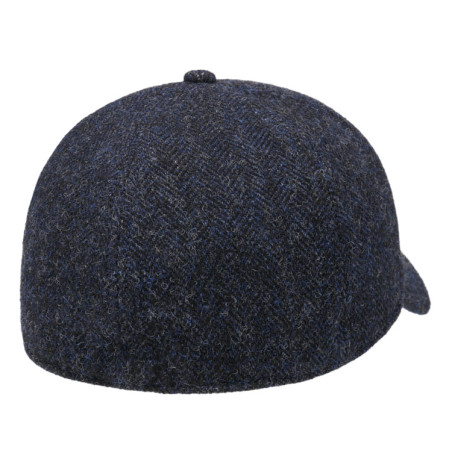 Baseball Cap Wool Herringbone- Stetson