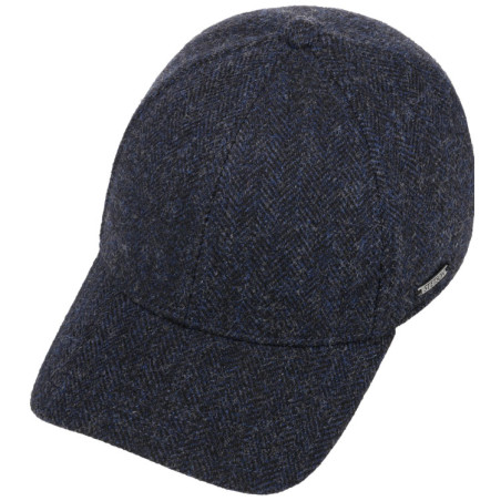 Baseball Cap Wool Herringbone- Stetson