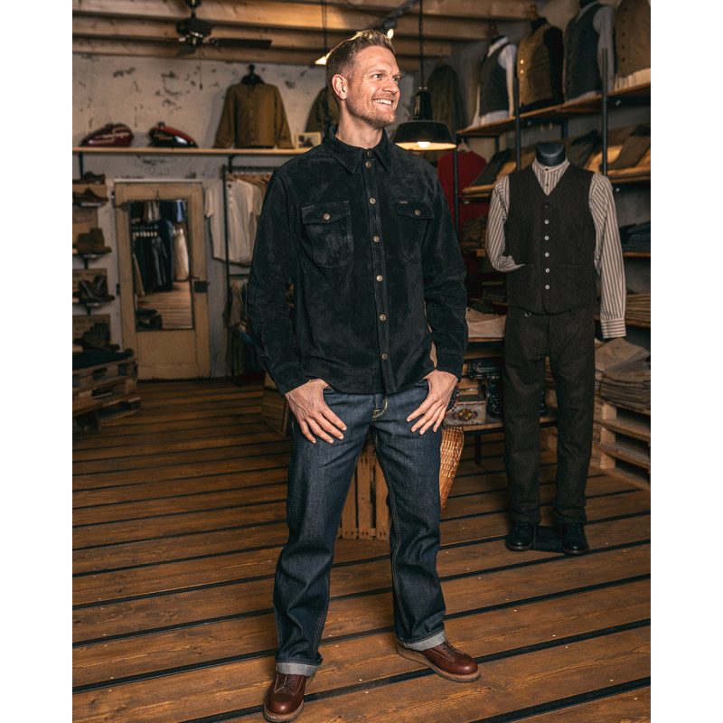 1943 CPO Shirt Mulholland Black - Pike Brothers