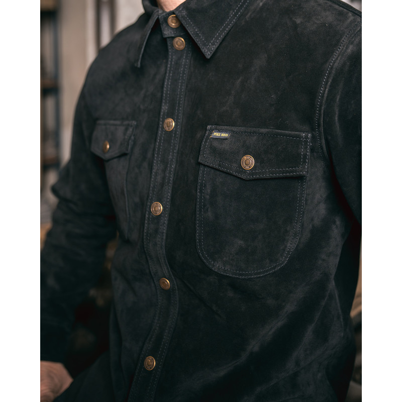 1943 CPO Shirt Mulholland Black - Pike Brothers