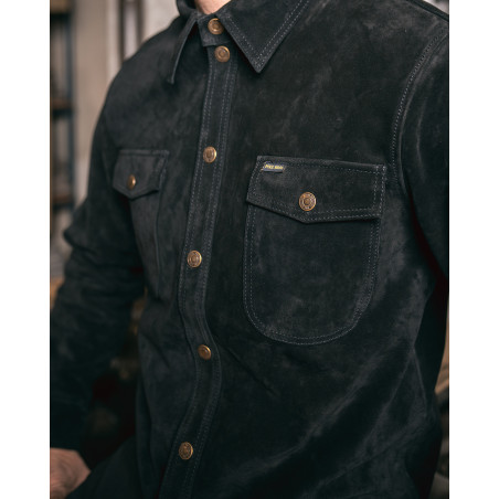 1943 CPO Shirt Mulholland Black - Pike Brothers