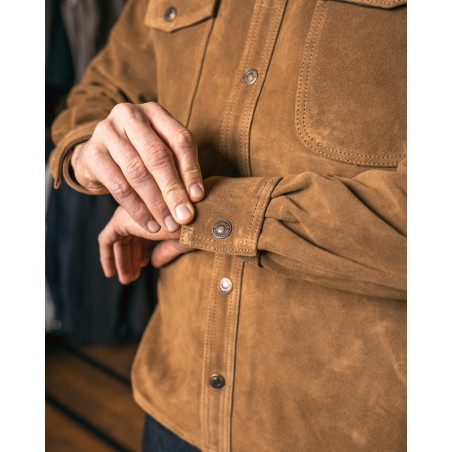 Chemise 1943 CPO Shirt Mulholland brown- Pike Brothers