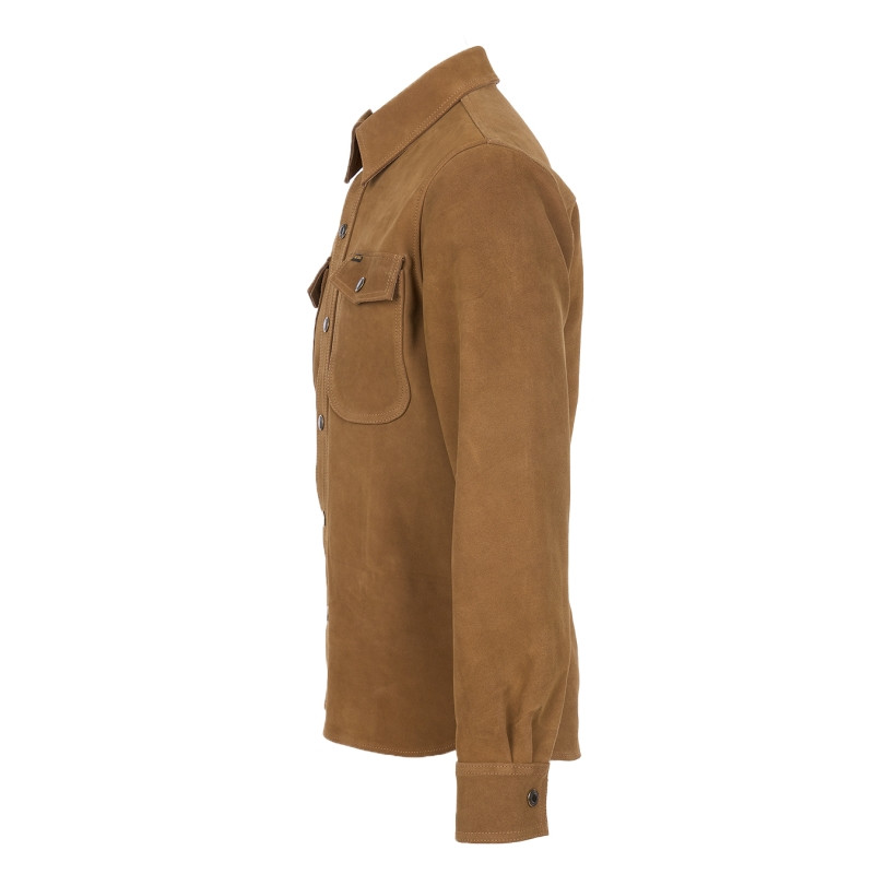 Chemise 1943 CPO Shirt Mulholland brown- Pike...