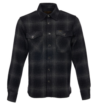 Overhemd 1943 CPO Shirt Logan grey - Pike Brothers