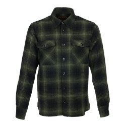 1943 CPO Shirt Logan green - Pike Brothers