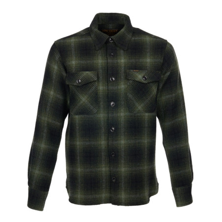 Chemise1943 CPO Shirt Logan green- Pike Brothers