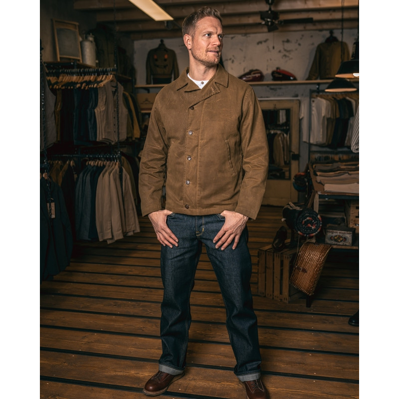 Jacke 1945 N4 Deck Jacket waxed Doha – Pike...