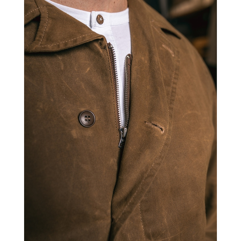 Jas 1945 N4 Deck Jacket waxed Doha - Pike Brothers