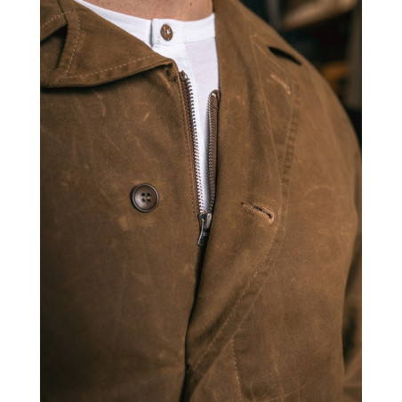 Jas 1945 N4 Deck Jacket waxed Doha - Pike Brothers