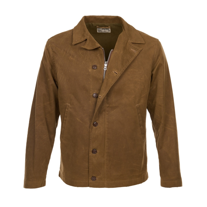 Jas 1945 N4 Deck Jacket waxed Doha - Pike Brothers