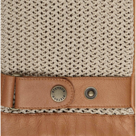 Rijhandschoenen Gloves Sheep Nappa & Knit - Stetson
