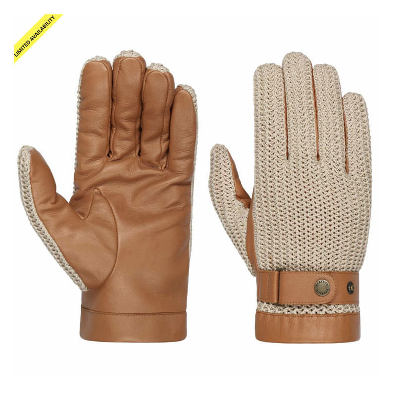 Rijhandschoenen Gloves Sheep Nappa & Knit -...