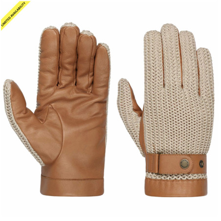 Driving Gloves Sheep Nappa & Knit - Stetson