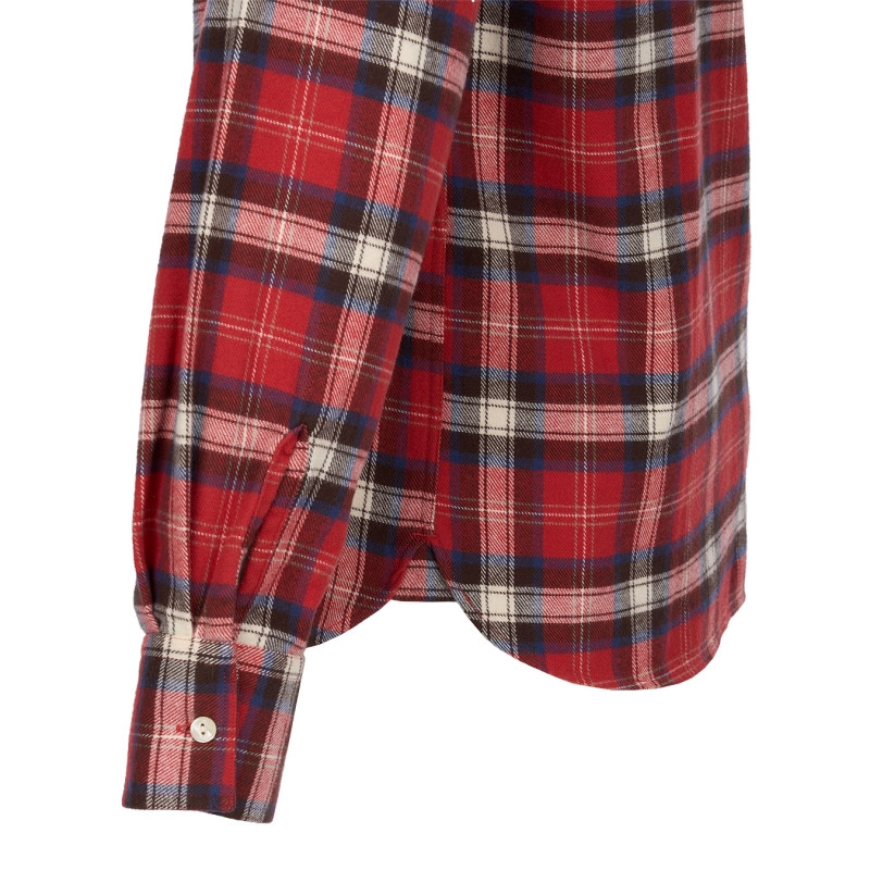 1937 Roamer Shirt Red Flannel - Pike Brothers