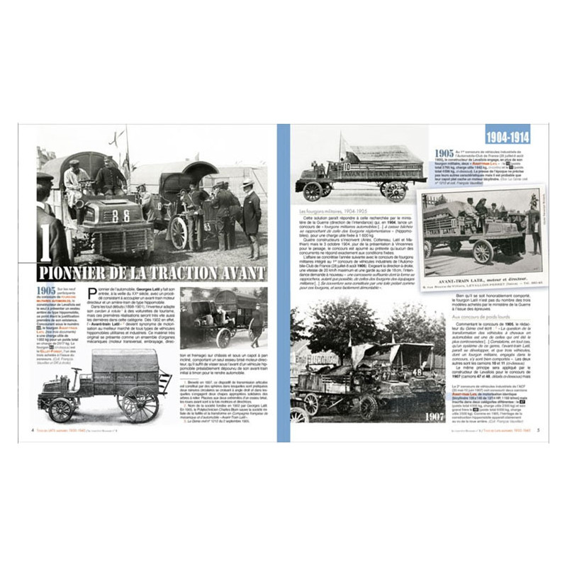 ALLE MILITAIRE LATIL-VOERTUIGEN 1914-1940 -...
