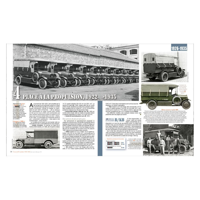 ALLE MILITAIRE LATIL-VOERTUIGEN 1914-1940 -...