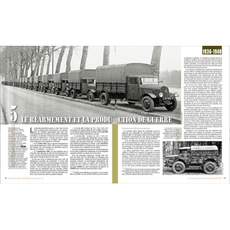 ALLE MILITÄRISCHEN LATIL 1914–1940 - BD. 1. LASTWAGEN UND STRASSENZUGMASCHINEN - Collection Vauvillier