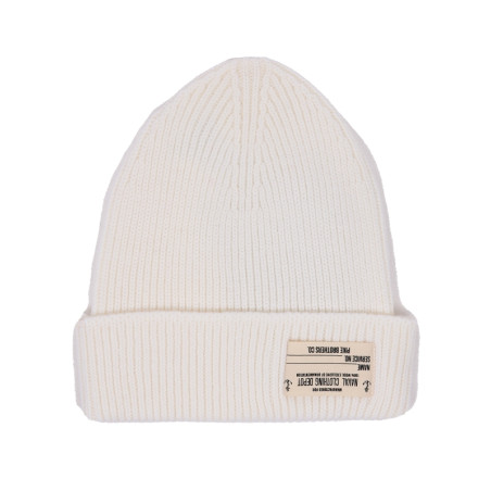 Bonnet Navy 100% laine blanc Merinos - 1944 USN Watch Cap white - Pike Brothers