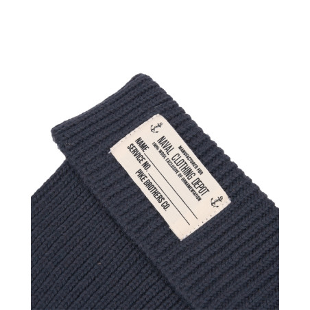 Bonnet Navy 100% laine Merinos - 1944 USN Watch Cap Grey - Pike Brothers