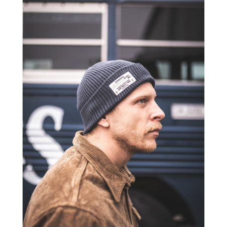 Bonnet Navy 100% laine Merinos - 1944 USN Watch Cap Grey - Pike Brothers