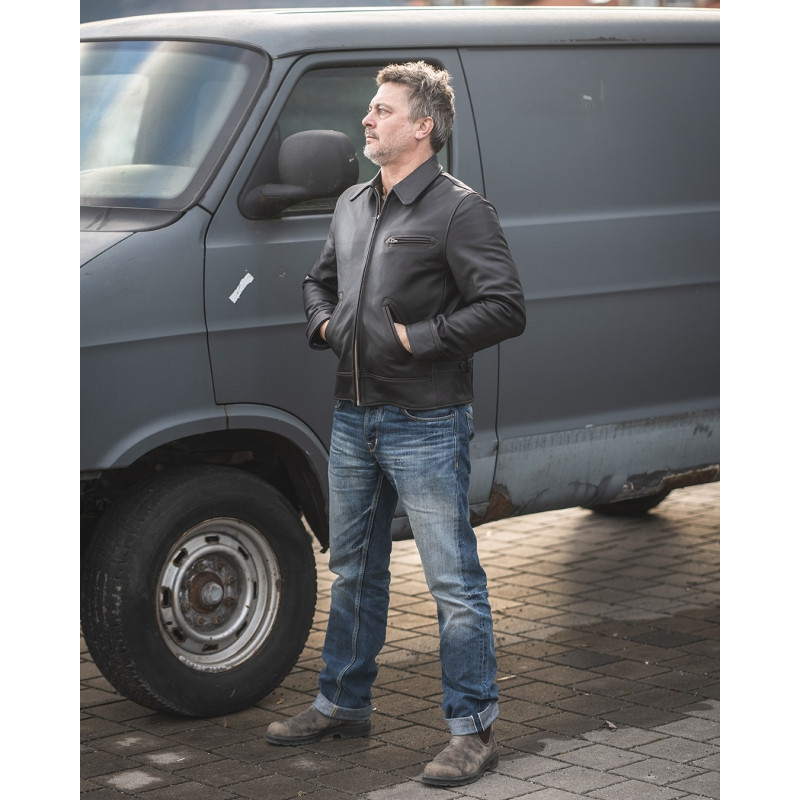 1932 Roadster Jacket Glendale Black - Pike...