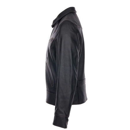 1932 Roadster Jacket Glendale Black - Pike Brothers