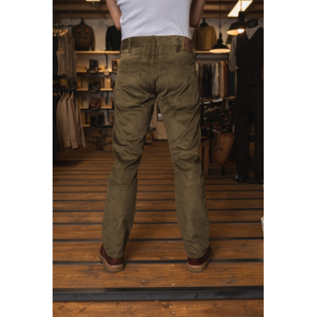 Broek 1958 Roamer Pant olive cord - Pike Brothers