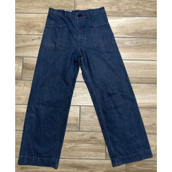 US NAVY WW2 JEANS - 1940 USN Dungarees 10oz Indigo Pike...