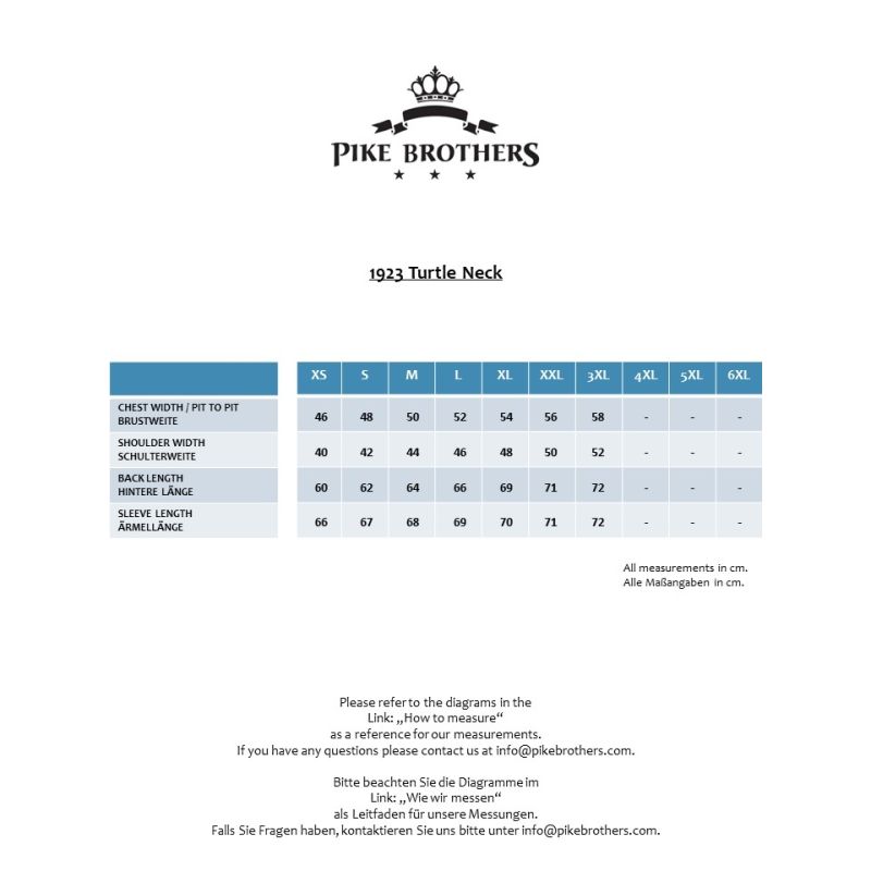 Pull-Over Col-Roulé Noir - 1923 Turtle Neck black Pike Brothers