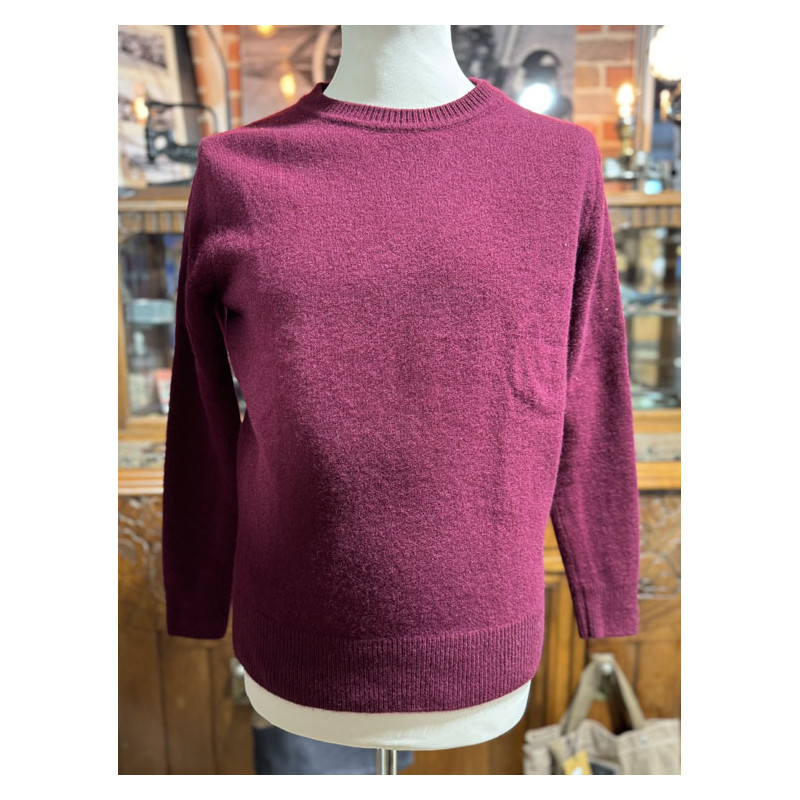 Lambswool Trui Bordeaux – Champs de Manoeuvres...