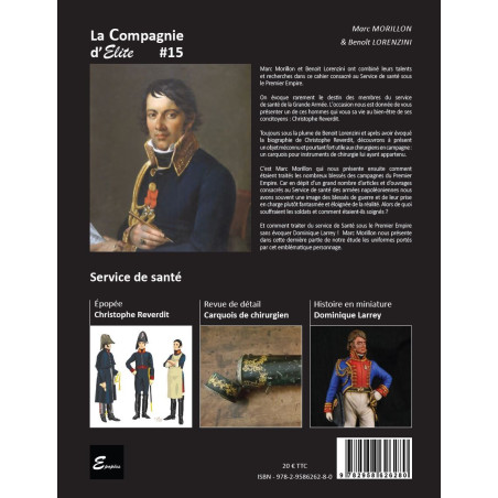 Service de Santé - Premier Empire - Carnet de la Compagnie d'Elite
