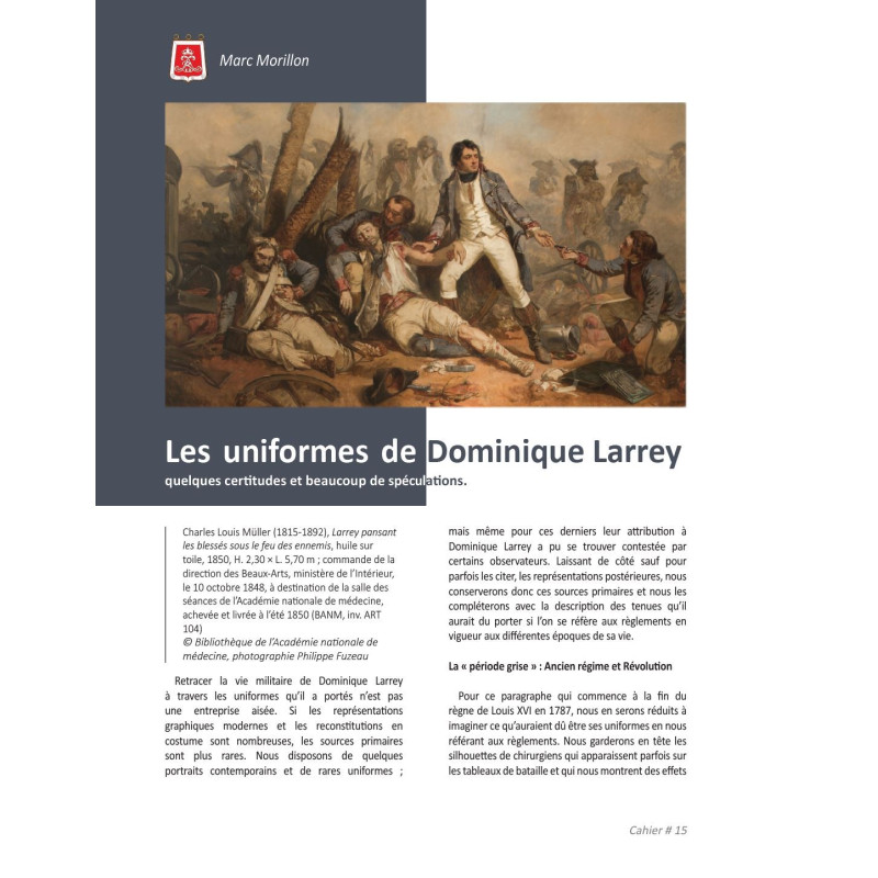 Service de Santé - Premier Empire - Carnet de...