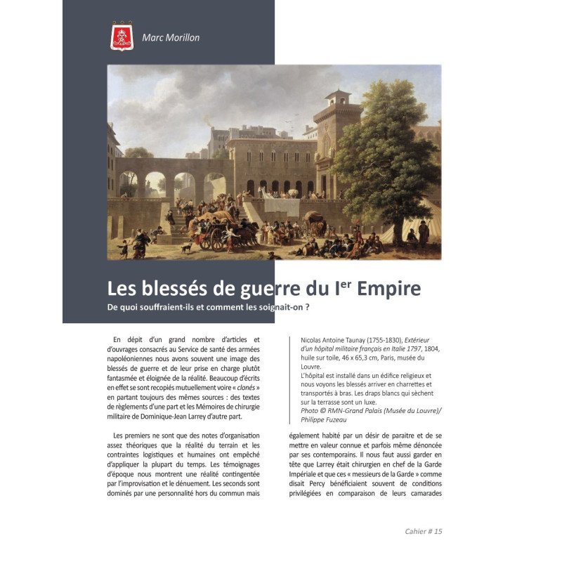 Service de Santé - Premier Empire - Carnet de...