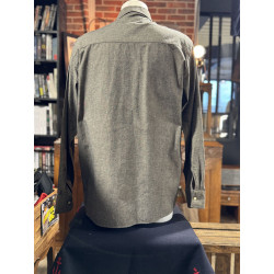 Chemise 1937 Roamer Shirt Charcoal Grey - Pike Brothers -... 2